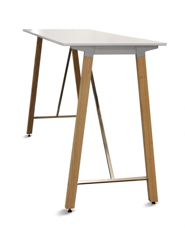 7Up Narrow Table High Office Tables AngelShack